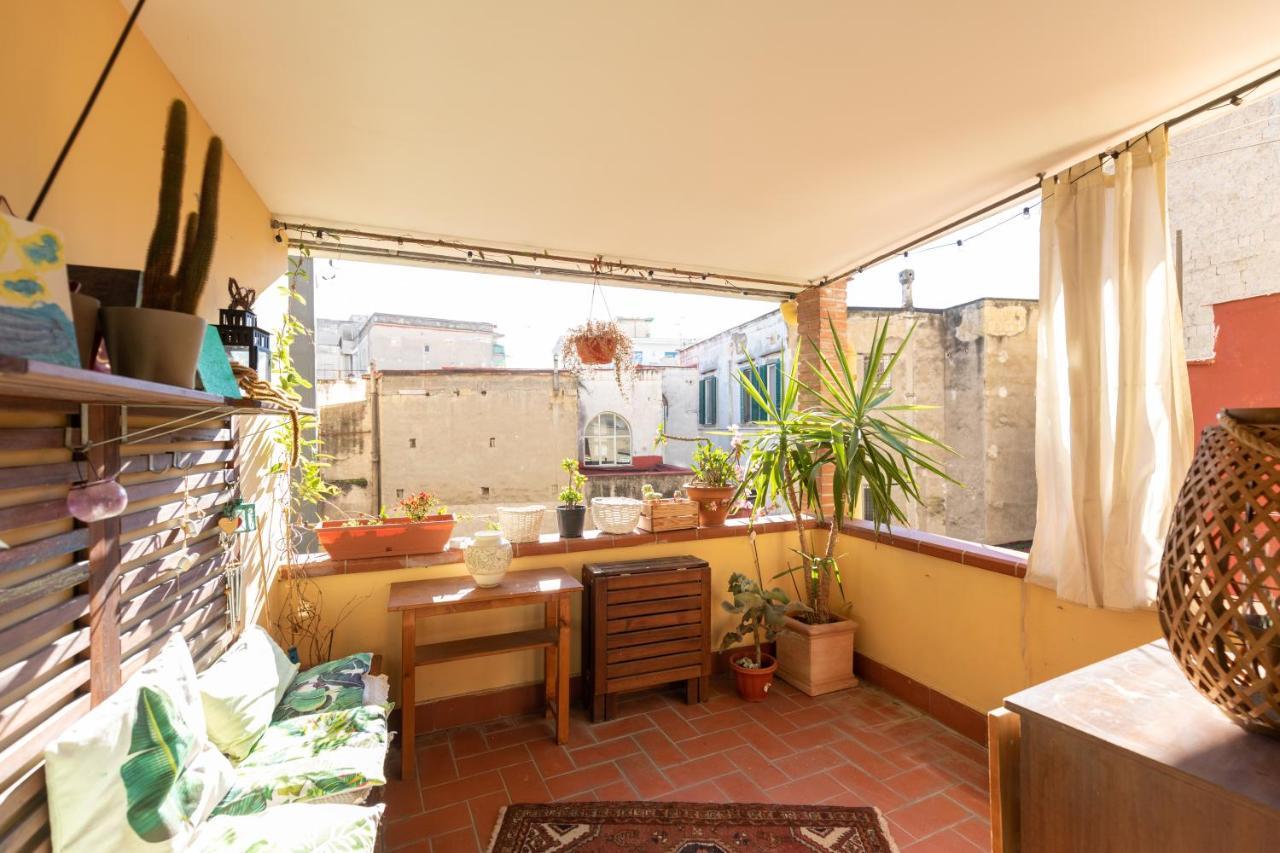 Colored House Until 7 People Above Sqplebiscito Neapel Exterior foto
